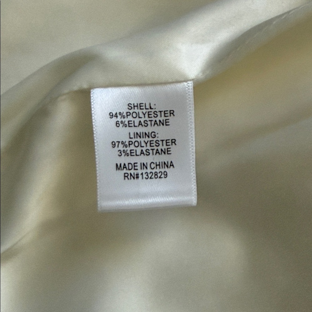 Camila Coelho "Arielle" Ivory Blazer Size XXS - Picture 9 of 13